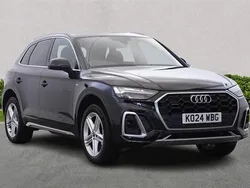 Black Used 2024 Audi Q5 S-Line SUV | £38,971 (Fair price)