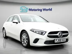 White Used 2018 Mercedes A200 Executive Hatchback | £15,600 (Good price)