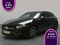Black Used 2019 Mercedes A35 AMG Premium Plus Hatchback | £23,617 (Fair price)