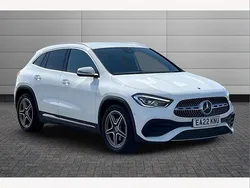 Polar white Used 2022 Mercedes GLA180 AMG Line Premium SUV | £29,495 (A bit pricey)
