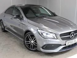 Grey Used 2017 Mercedes CLA180 AMG line Sedan | £12,495 (Fair price)