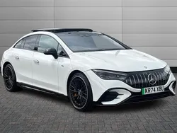 White Used 2024 Mercedes EQE AMG 53 Edition Sedan | £65,487