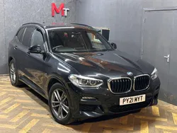Black Used 2021 BMW X3 M Sport SUV | £21,990