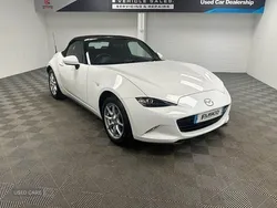 White Used 2017 Mazda MX5 Cabriolet | £11,750 (Good price)