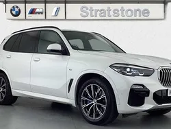 White Used 2018 BMW X5 M Sport SUV | £35,990 (A bit pricey)