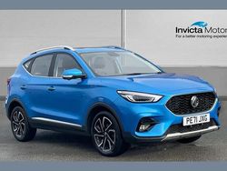 Blue Used 2021 MG ZS Exclusive Sedan | £10,796 (Fair price)