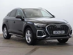 Black Used 2024 Audi Q5 Sportback S-Line SUV | £38,980 (Super price)
