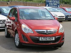 Orange Used 2013 Vauxhall Corsa Hatchback | £4,995 (Fair price)