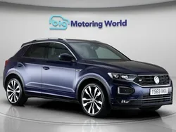 Blue Used 2019 VW T-Roc R-line SUV | £16,700 (Fair price)