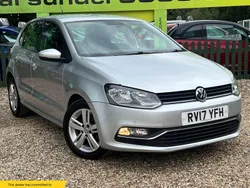 Silver Used 2017 VW Polo Match Hatchback | £7,350 (Fair price)