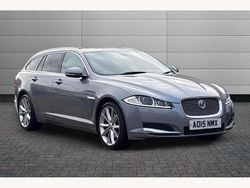 Grey Used 2015 Jaguar XF Sportbrake Premium Luxury Estate | £11,440 (A bit pricey)