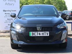Black Used 2025 Peugeot e-208 GT Hatchback | £25,525