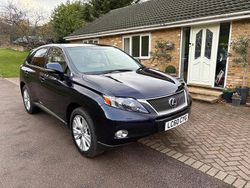 Blue Used 2010 Lexus RX450h SUV | £10,200