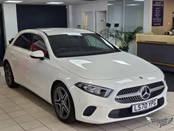 White Used 2020 Mercedes A180 Executive Hatchback | £13,600 (Fair price)