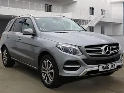 Silver Used 2016 Mercedes GLE250 SUV | £13,995 (Fair price)