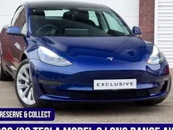 Blue Used 2023 Tesla Model 3 Long Range Sedan | £27,950 (Expensive)