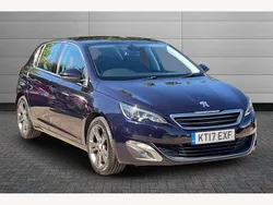 Blue Used 2017 Peugeot 308 Allure Hatchback | £5,490 (Good price)