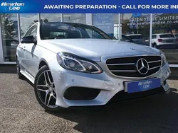Silver Used 2016 Mercedes E350 Premium Sedan | £14,500 (Fair price)