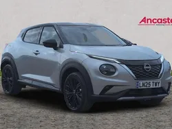 Blade silver with solid black New 2025 Nissan Juke SUV | £23,795 (Fair price)
