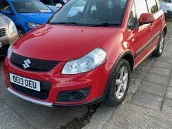 Red Used 2013 Suzuki SX4 SZ3 Hatchback | £2,250 (Good price)
