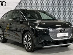 Black New 2024 Audi Q4 Sportback e-tron Sport SUV | £34,390