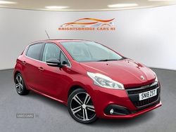 Red Used 2018 Peugeot 208 GT-line Hatchback | £6,994 (Fair price)