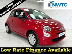 Red Used 2017 Fiat 500 Pop Hatchback | £5,945 (Good price)