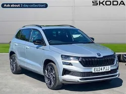 Silver Used 2024 Skoda Karoq SportLine SUV | £27,790 (Good price)