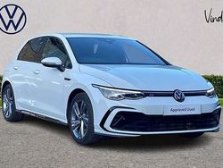 White Used 2024 VW Golf VIII R-line Hatchback | £25,100 (Fair price)