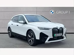 Alpine white Used 2023 BMW iX M Sport SUV | £36,440 (Super price)