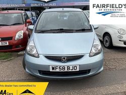 Blue Used 2008 Honda Jazz SE Hatchback | £6,495