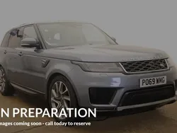 Blue Used 2019 Land Rover Range Rover Sport HSE SUV | £26,420 (Good price)