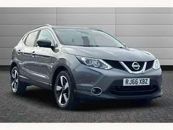 Grey Used 2017 Nissan Qashqai N-Connecta SUV | £7,595 (Good price)
