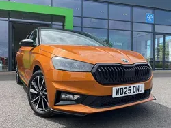 Phoenix orange metallic black magic pearl effect Used 2025 Skoda Fabia Monte Carlo Hatchback | £22,249 (Expensive)
