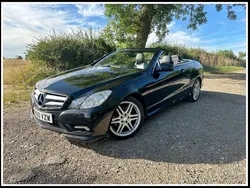 Black Used 2010 Mercedes E250 Cabriolet | £7,500