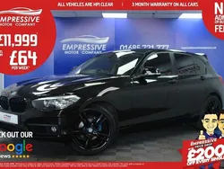 Black Used 2018 BMW 118 Hatchback | £11,999 (Fair price)
