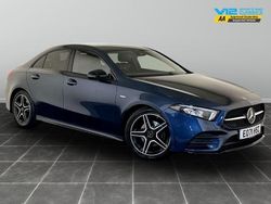 Blue Used 2021 Mercedes A180 Executive Sedan | £18,995 (Fair price)
