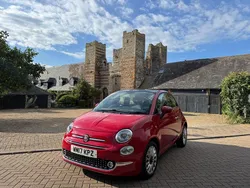 Red Used 2017 Fiat 500 Lounge Hatchback | £5,995 (Fair price)