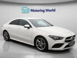 White Used 2020 Mercedes CLA220 AMG line Sedan | £20,600 (Fair price)
