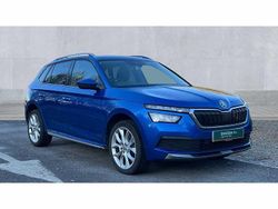 Race blue metallic Used 2022 Skoda 110 R SE L Estate | £14,290 (Good price)