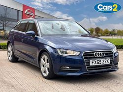 Blue Used 2015 Audi A3 Sport Hatchback | £6,890 (Good price)