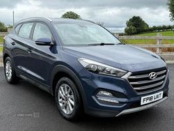 Blue Used 2018 Hyundai Tucson SE SUV | £8,995 (Fair price)