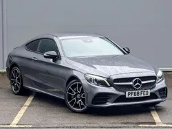 Grey Used 2019 Mercedes C300 AMG Line Premium Coupe | £20,995 (Fair price)