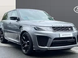 Grey Used 2021 Land Rover Range Rover Sport SVR SUV | £47,850 (Fair price)