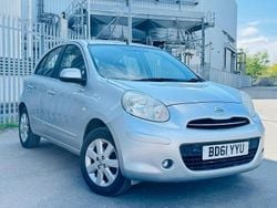 Silver Used 2011 Nissan Micra Acenta Hatchback | £4,795 (Fair price)