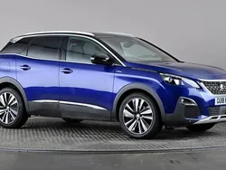 Blue Used 2018 Peugeot 3008 Premium Hatchback | £12,798 (Fair price)