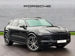 Chromite black Used 2024 Porsche Cayenne SUV | £83,490 (Fair price)