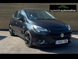 Black Used 2015 Vauxhall Corsa Edition Hatchback | £3,790 (Good price)