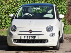 White Used 2021 Fiat 500 Lounge Hatchback | £8,100 (Fair price)