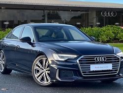 Blue Used 2019 Audi A6 S-Line Sedan | £22,450 (A bit pricey)